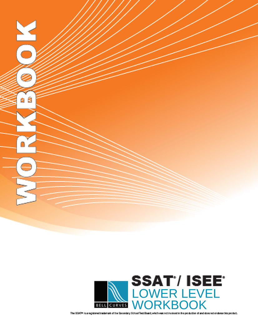 Lower Level ISEE Workbook, Student Edition cover